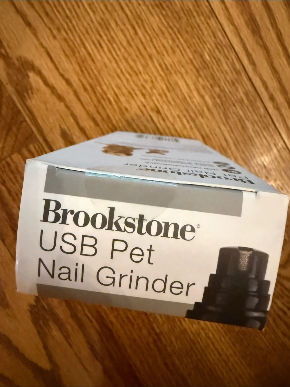 New Brookstone USB Pet Nail Grinder Dog Nail Trim Care